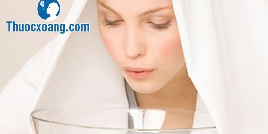 xông hơi hỗ trợ chữa viêm xoang